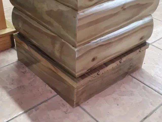 Meia Tora de Pinus Tratada: rusticidade e durabilidade para projetos especiais