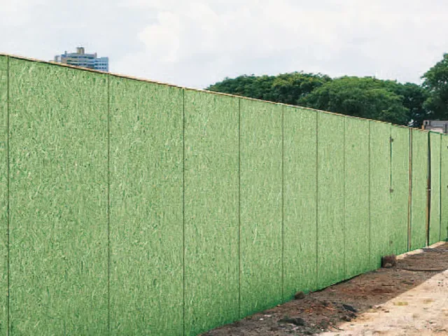 Madeirites e tapumes