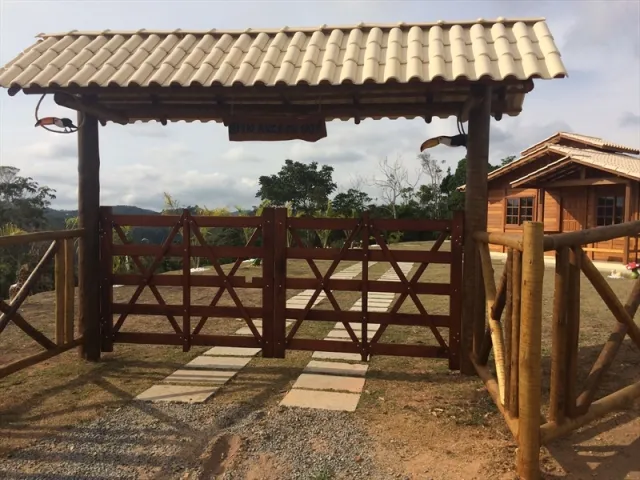 Porteira de eucalipto tratado