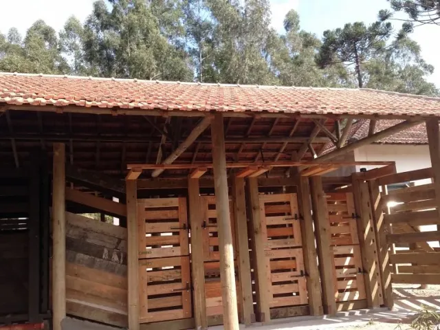 Estrutura rural feita para durar